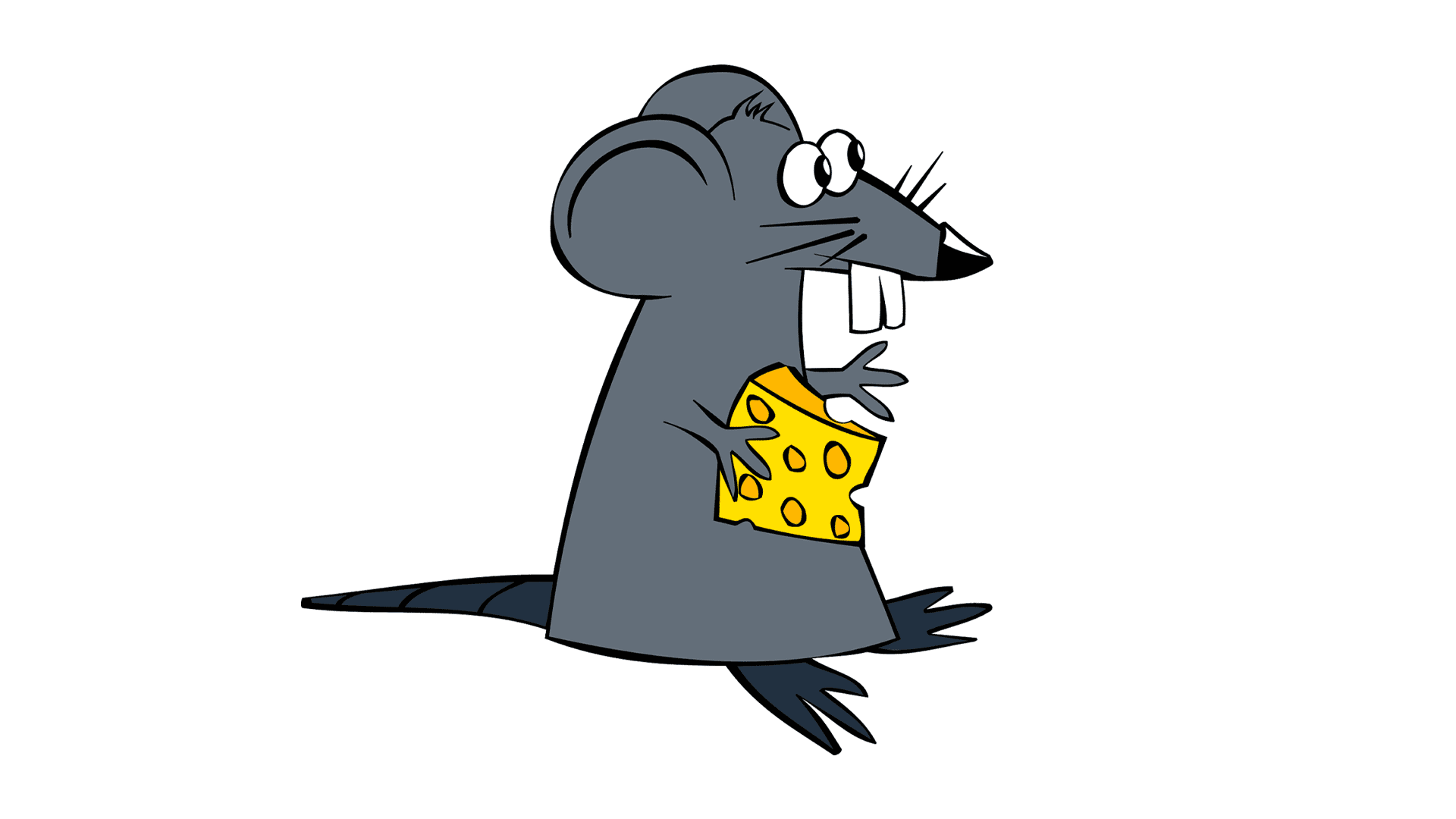 Крыса мультяшный